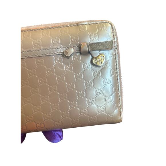 Gucci Guccisimo Chsmpagne Color Long Zip Wallet - Picture 12 of 12